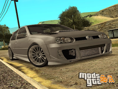 Volkswagen Golf R32 WideBody para GTA San Andreas